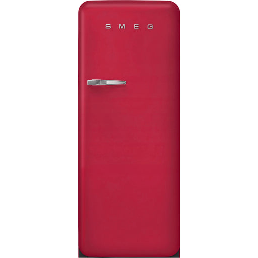 Smeg 60cm Retro Style Fridge With Icebox, Right Hand Hinged - Ruby Red | SMG FAB28RDRB5