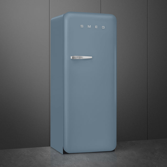 SMEG Refrigerator Smeg 60cm Retro Style Fridge With Icebox (6), Right Hand Hinged - Storm Blue | SMG FAB28RDSB6 IRWINS MEGASTORE