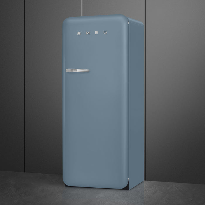 SMEG Refrigerator Smeg 60cm Retro Style Fridge With Icebox (6), Right Hand Hinged - Storm Blue | SMG FAB28RDSB6 IRWINS MEGASTORE