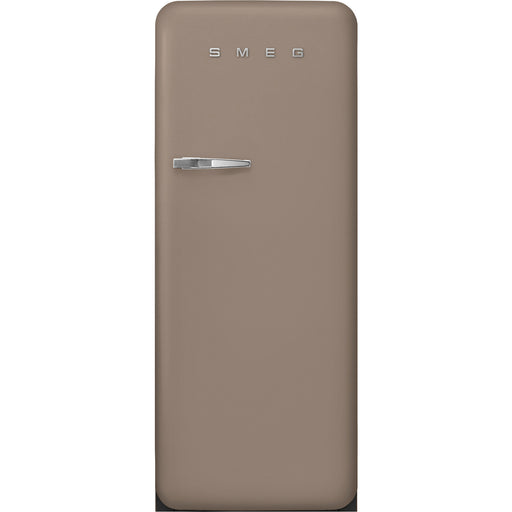 Smeg 60cm Retro Style Fridge With Icebox, Right Hand Hinged - Taupe | SMG FAB28RDTP5