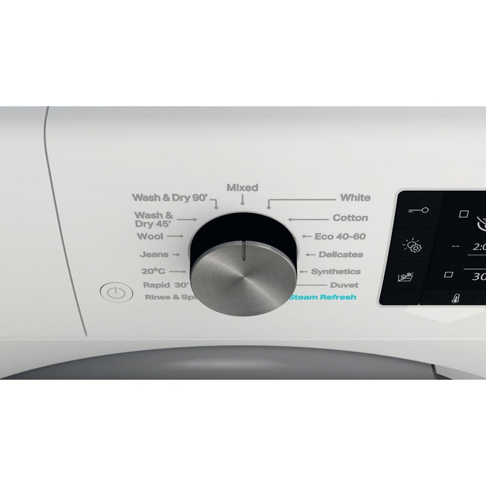 Whirlpool 6th sense 10kg Wash 7kg Dry 1400rpm Washer Dryer - White | FFWDD1074269BSV