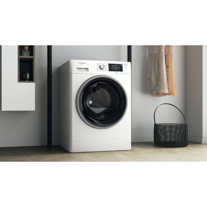 Whirlpool 6th sense 10kg Wash 7kg Dry 1400rpm Washer Dryer - White | FFWDD1074269BSV