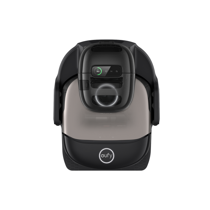 Eufy Omni S2 Robot Vacuum Cleaner with 30,000Pa Suction, Roller Mop and Self-Cleaning All-in-One Station - Black | T2081B11
