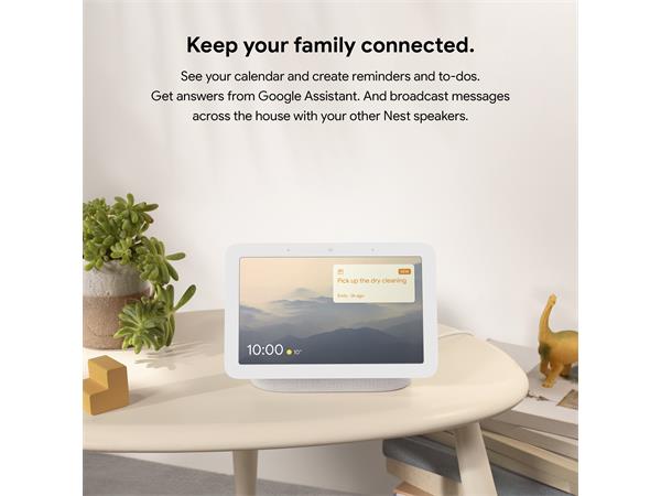 Google Nest Hub 2nd Generation - Chalk | GA01331-GB