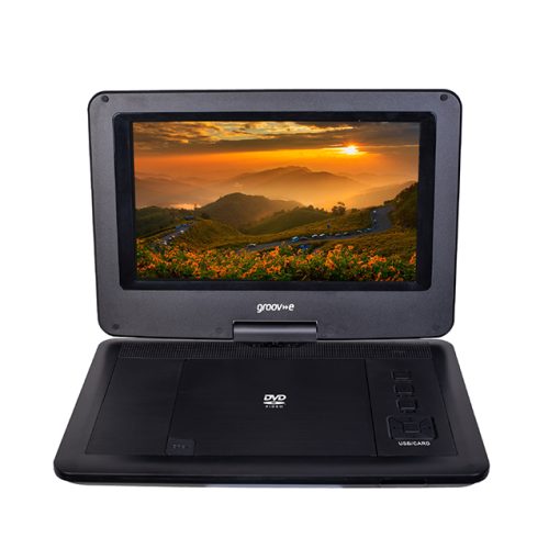 Groov-e GV-DP02BK 10.1″ Portable DVD Player || GV-DP02 GROOV-E