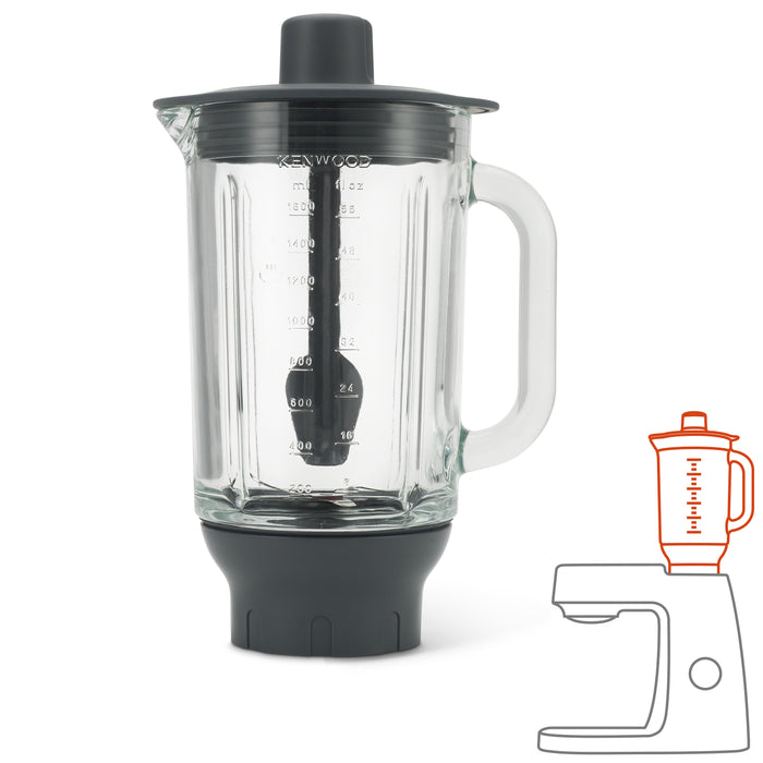 KENWOOD Thermoresist Glass Blender Attachment | KAH359GL
