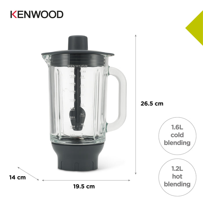 KENWOOD Thermoresist Glass Blender Attachment | KAH359GL