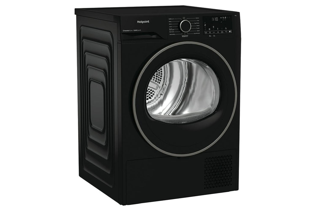 Hotpoint 9kg Freestanding Heat Pump Tumble Dryer - Black | HHDD90BBIRE