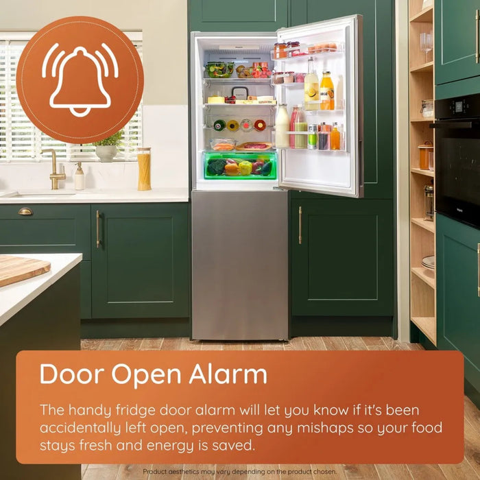 Hotpoint 367L Tall Larder Fridge Low Frost with Fresh Zone - Dark Inox | HPMLS1411XBR4UK