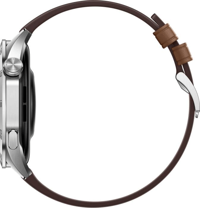 HUAWEI Watch GT 4 46mm - Brown Leather Strap || 55020BGW