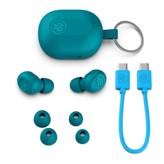 JLab JBuds Mini True Wireless Earbuds - Aqua | IEUEBJBMINIRAQU