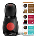DELONGHI Coffee Makers & Espresso Machines Delonghi Nescafe Dolce Gusto Piccolo XS Pod Coffee Machine (VALUE BUNDLE) - Black | EDG210.BGY BUN IRWINS MEGASTORE