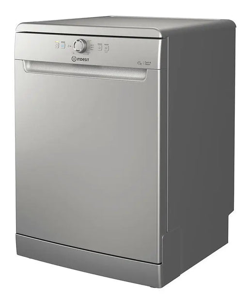 Indesit Fullsize 14-Place Setting Freestanding Dishwasher - Silver || D2FHK26SUK