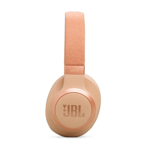 JBL Live 770NC Over-Ear Wireless Noise Cancelling Headphone - Sandstone | JBLLIVE770NCSAT