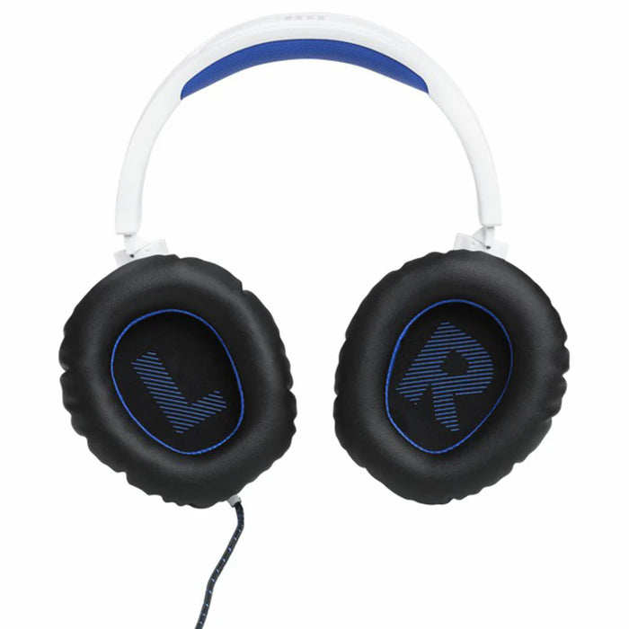 JBL Quantum Driver Over-Ear Wired Gaming Headset - White&Blue | JBLQ100PWHTBLU