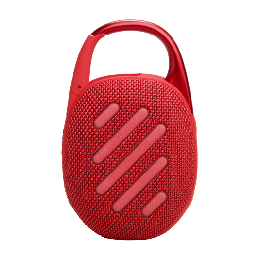JBL Clip 5 Portable Bluetooth Speaker with Carabiner - Red | JBLCLIP5RED