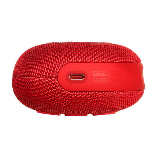 JBL Clip 5 Portable Bluetooth Speaker with Carabiner - Red | JBLCLIP5RED