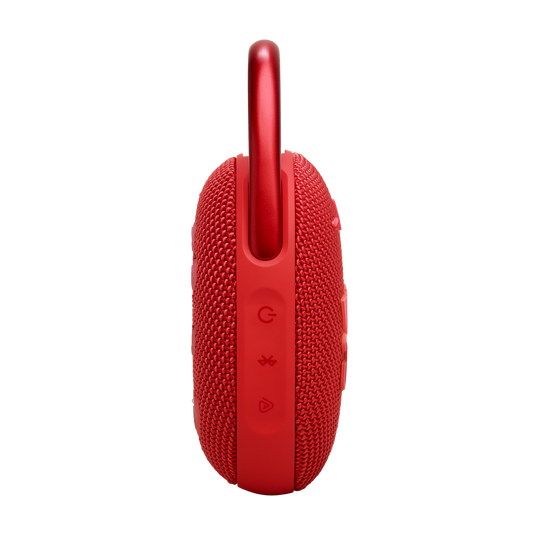 JBL Clip 5 Portable Bluetooth Speaker with Carabiner - Red | JBLCLIP5RED