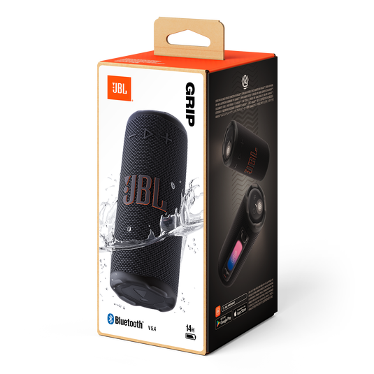 JBL Grip Portable Bluetooth Speaker - Black | JBLGRIPBLK