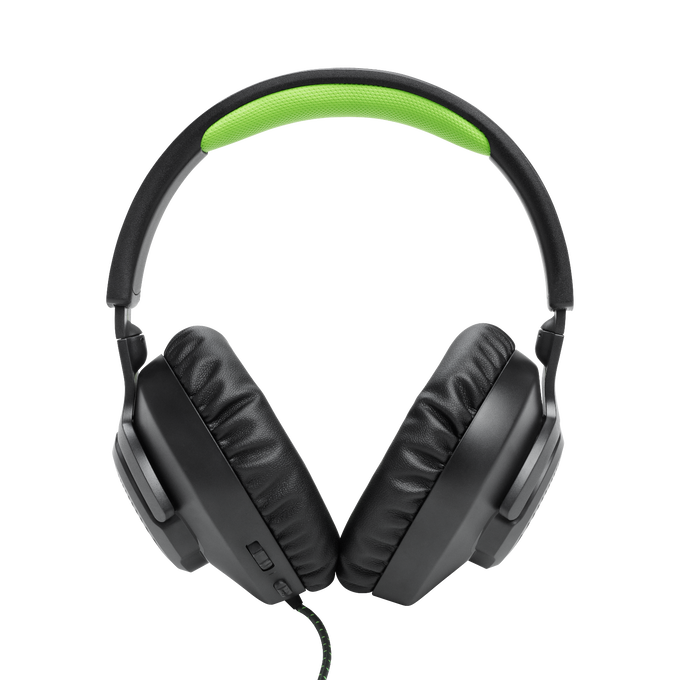 JBL Quantum 100M2 Wired Over-Ear Gaming Headset | JBLQ100XBLKGRN