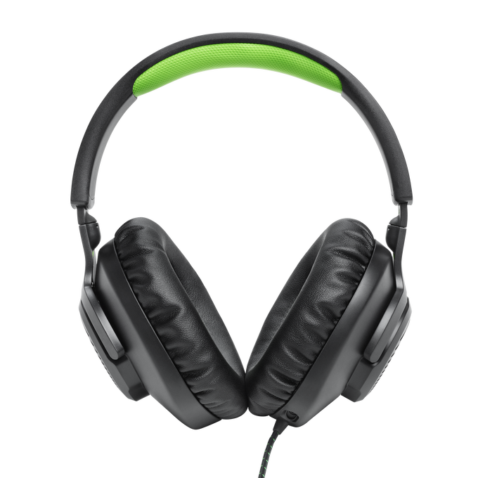 JBL Quantum 100M2 Wired Over-Ear Gaming Headset | JBLQ100XBLKGRN