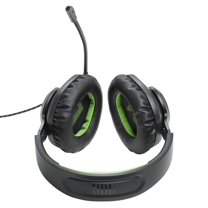 JBL Quantum 100M2 Wired Over-Ear Gaming Headset | JBLQ100XBLKGRN