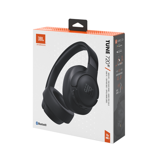 JBL Tune Wireless Bluetooth Headphones - Black | JBLT720BTBLK