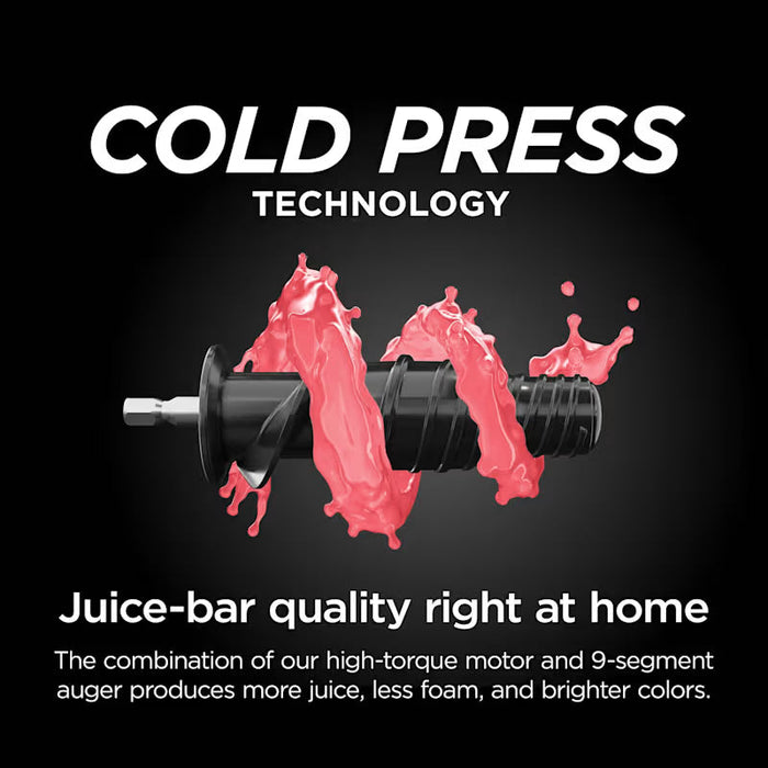 Ninja 3-in-1 Cold Press Juicer, Slicer and Shredder 150W - Grey | JC152UK