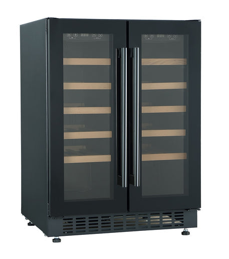 POWERPOINT Wine Cooler Powerpoint 40 Bottle Dual Zone Wine Storage || P39AD2D40 IRWINS MEGASTORE