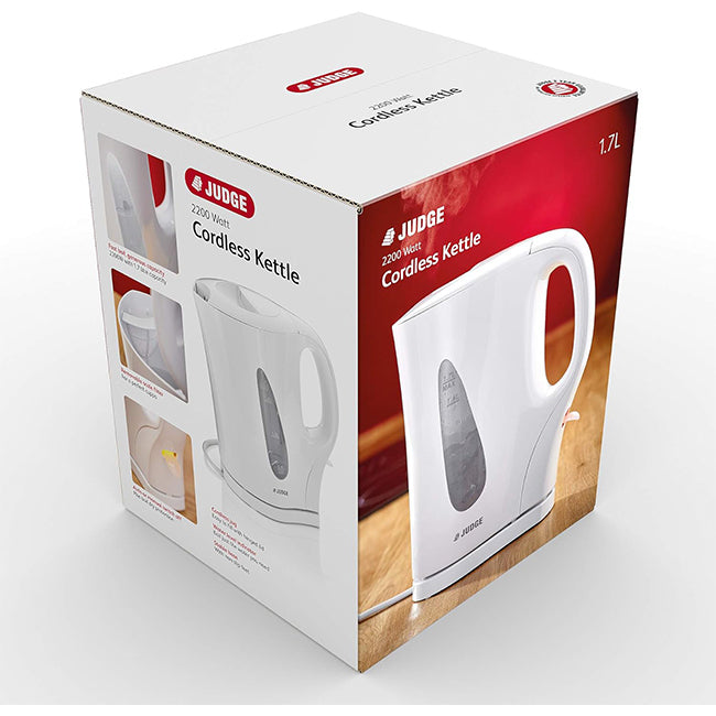 Judge Electricals JEA87 Kettle, 1.7L - White | EDL JEA87