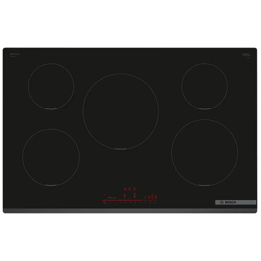 BOSCH Induction Hob BOSCH Series 6 Induction hob 80 cm - Black | PIV831HB1E IRWINS MEGASTORE