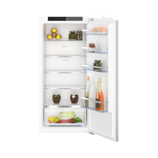 Neff N 50, built-in fridge, 122.5 x 56 cm, flat hinge | BSH KI1412FE0