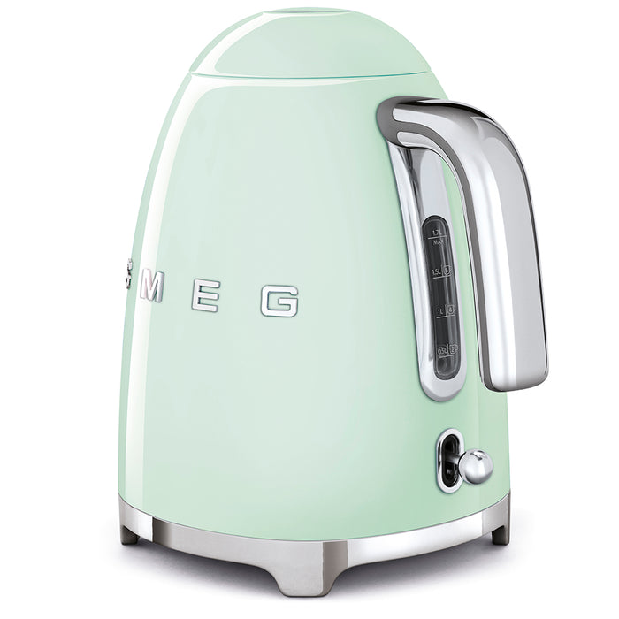 Smeg 50's Style Electric Kettle - Pastel Green | KLF03PGUK