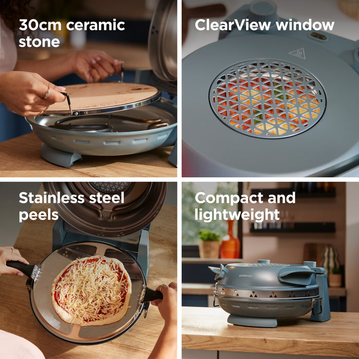Kenwood My Pizzeria Pizza Oven - Storm Blue | KPO10.000GY