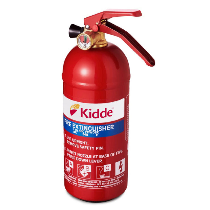 Kidde 1KG Multi-Purpose Powder Fire Extinguisher | KS1KG