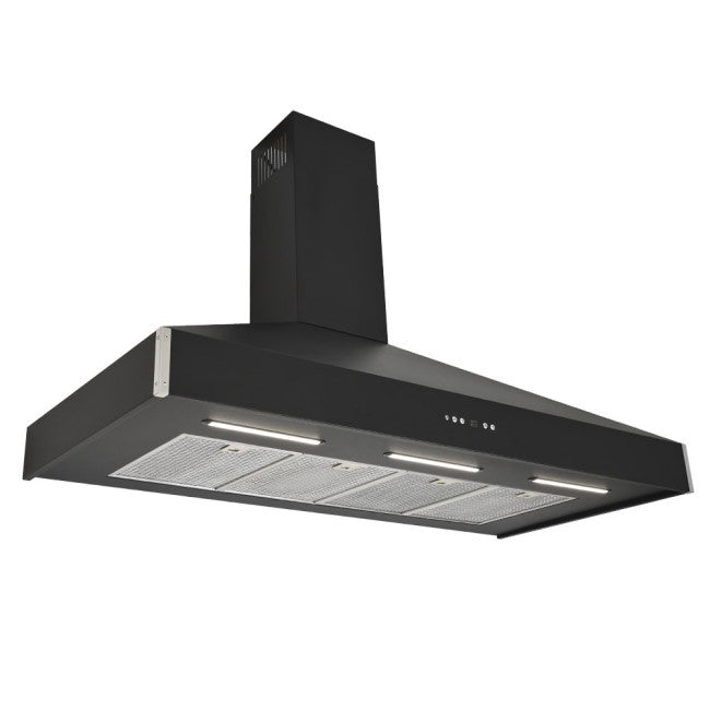Luxair 120cm Master Range Premium Extractor - Black || LA-120-BLK-MASTER-RANGE