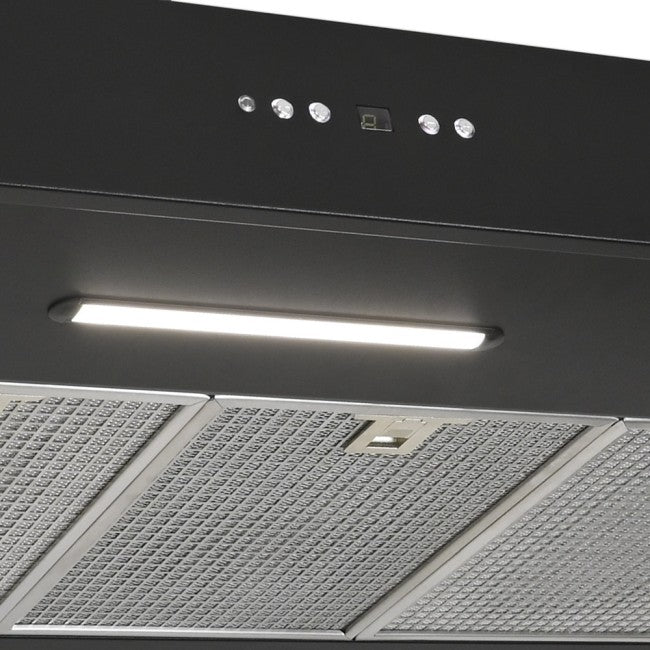 Luxair 120cm Master Range Premium Extractor - Black || LA-120-BLK-MASTER-RANGE