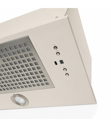 LUXAIR Novello 120cm Brushless Motor Canopy Cooker Hood - Cashmere || LA-120-CAN-BR-CASHMERE