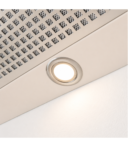 LUXAIR Novello 120cm Brushless Motor Canopy Cooker Hood - Cashmere || LA-120-CAN-BR-CASHMERE
