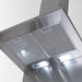 LUXAIR Cooker Hood Luxair 60cm Chimney Hood Stainless Steel | LA60STDSS IRWINS MEGASTORE