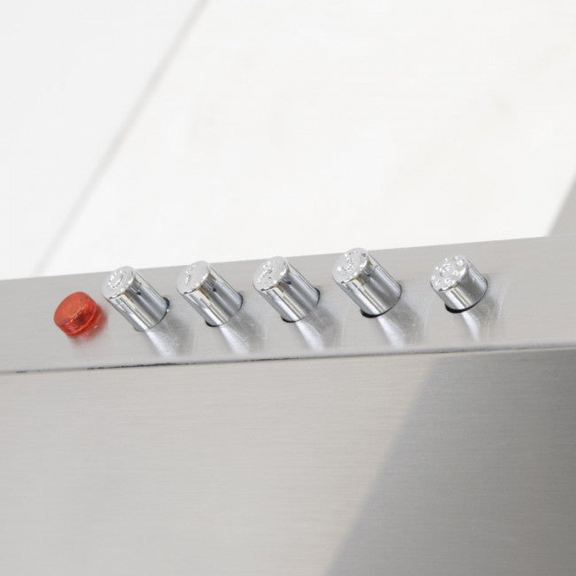 LUXAIR Cooker Hood Luxair 60cm Chimney Hood Stainless Steel | LA60STDSS IRWINS MEGASTORE