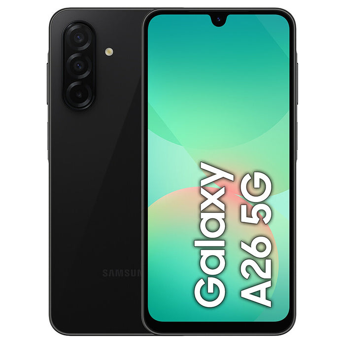 Samsung Galaxy A26 5G 6GBRAM 128GB Smartphone - Black | SM-A266BZKCEUB