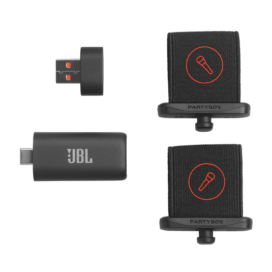 JBL EasySing Mics - 2x Wireless AI Karaoke Microphones with USB-C Receiver | JBLEASYSINGMICS