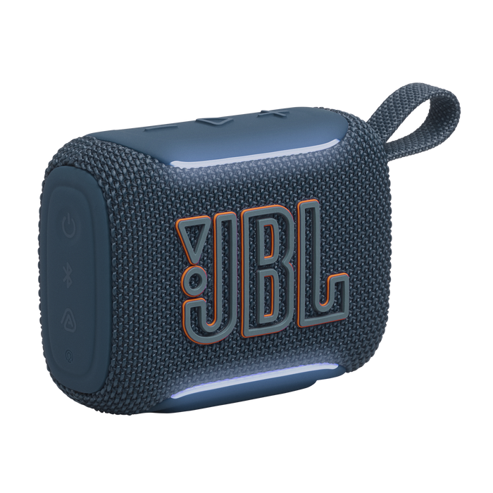 JBL Go 5 Ultra-Portable Waterproof Bluetooth Speaker with Auracast - Blue | JBLGO5BLU