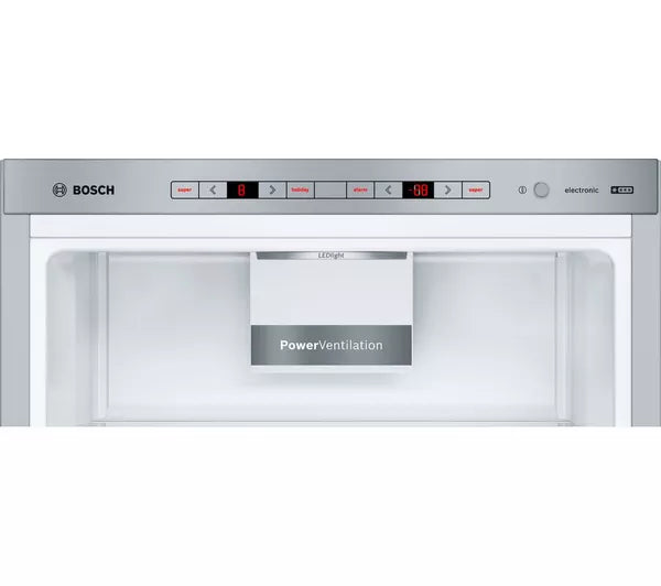 BOSCH Series 6 Freestanding Fridge Freezer - Stainless Steel | KGE49AICAG