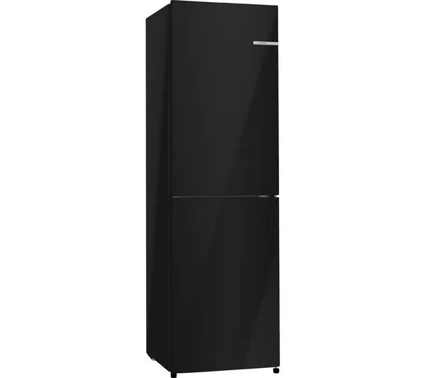 *OPEN BOX* Bosch Series 2 Free-standing fridge-freezer with freezer at bottom 182.4 x 55 cm - Black | KGN27NBEAG