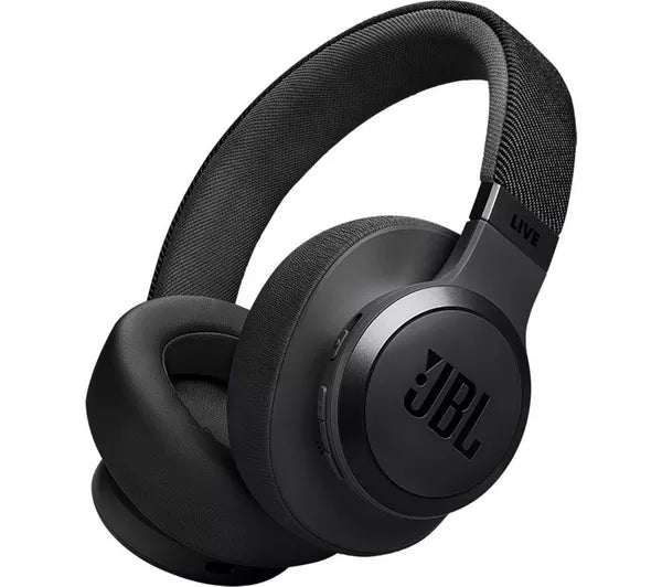 JBL Live 770NC Over-Ear Wireless Noise Cancelling Headphone - Black | JBLLIVE770NCBLK