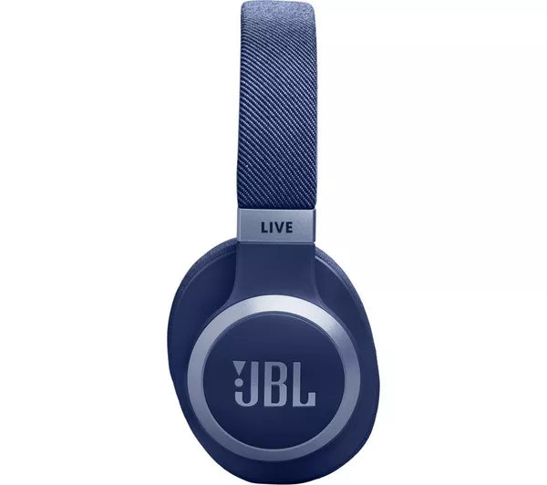 JBL Live 770NC Over-Ear Wireless Noise Cancelling Headphone - Blue | JBLLIVE770NCBLU