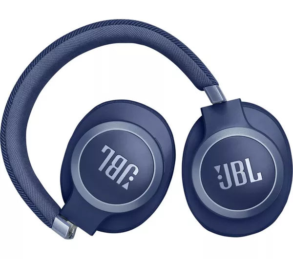 JBL Live 770NC Over-Ear Wireless Noise Cancelling Headphone - Blue | JBLLIVE770NCBLU
