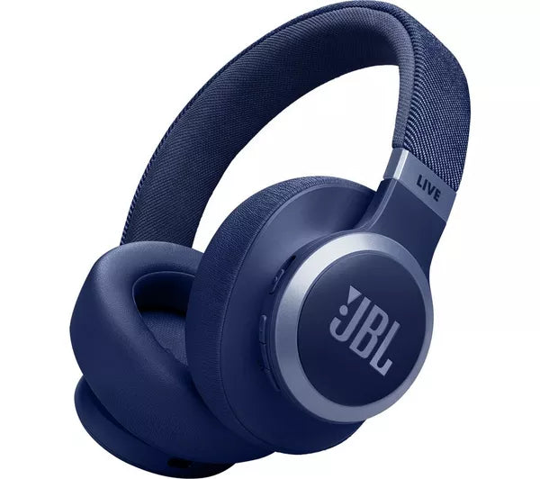 JBL Live 770NC Over-Ear Wireless Noise Cancelling Headphone - Blue | JBLLIVE770NCBLU
